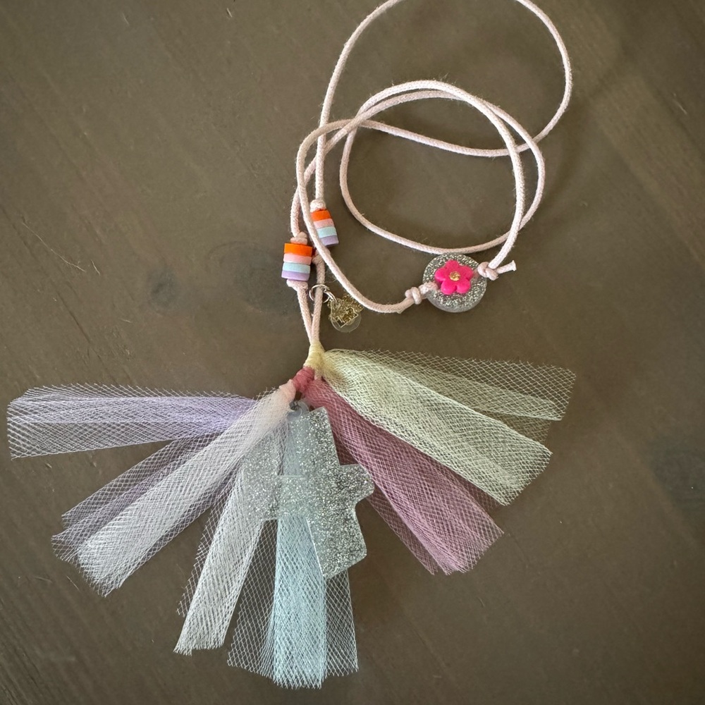 Lilies and roses #4 necklace